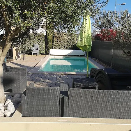 Вілла Heated Pool, Indoor Spa, 5bedroom, 10pl, Near Cap D'agde, Mediterranean Агд