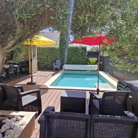 Heated Pool, Indoor Spa, 5bedroom, 10pl, Near Cap D'agde, Mediterranean Вілла Агд